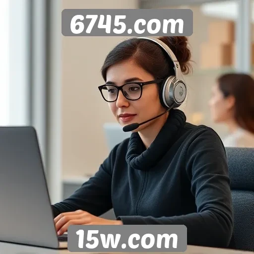 Como funciona o suporte ao cliente no 6745.com