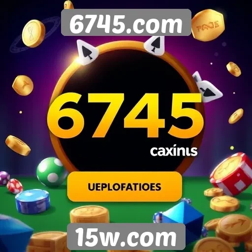 Exploração das promoções e bônus do 6745.com